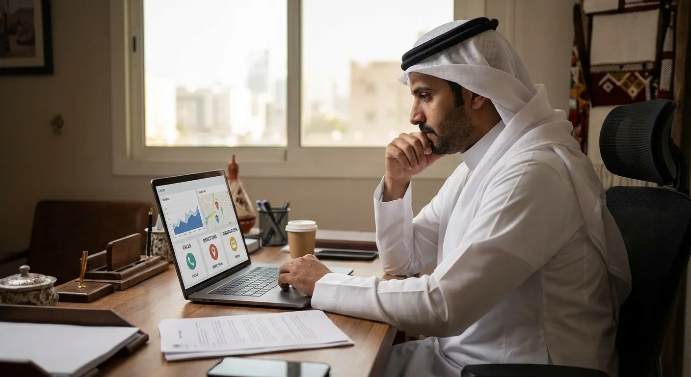 Restaurant SEO GCC increasing bookings through Google Maps calls and directions