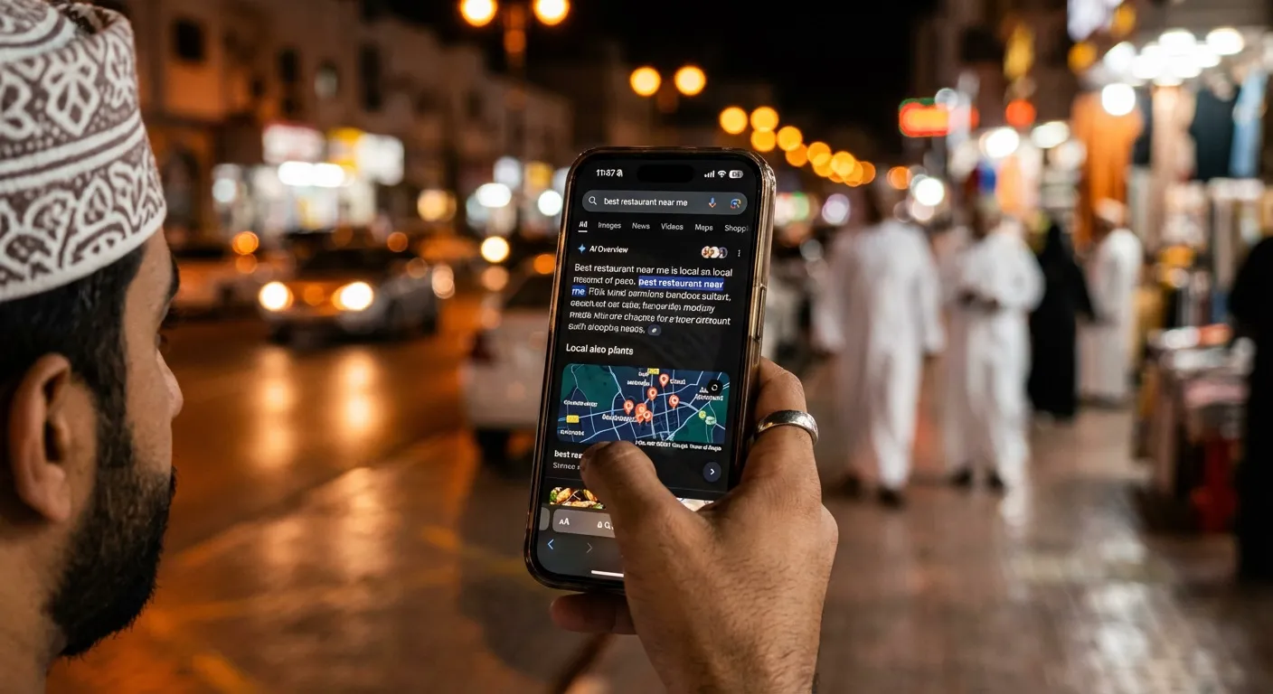 ظهور المطاعم في نتائج البحث والخرائط 2026 مع ملخصات الذكاء الاصطناعي