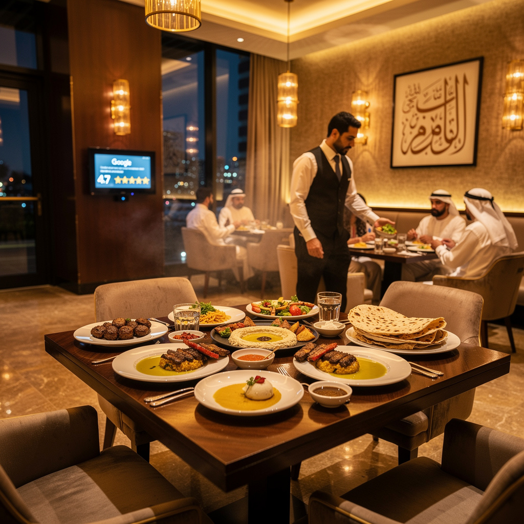 Upscale restaurant in Kuwait with strong Google and TripAdvisor presence — restaurant digital marketing services in Kuwait by SEOinGCC