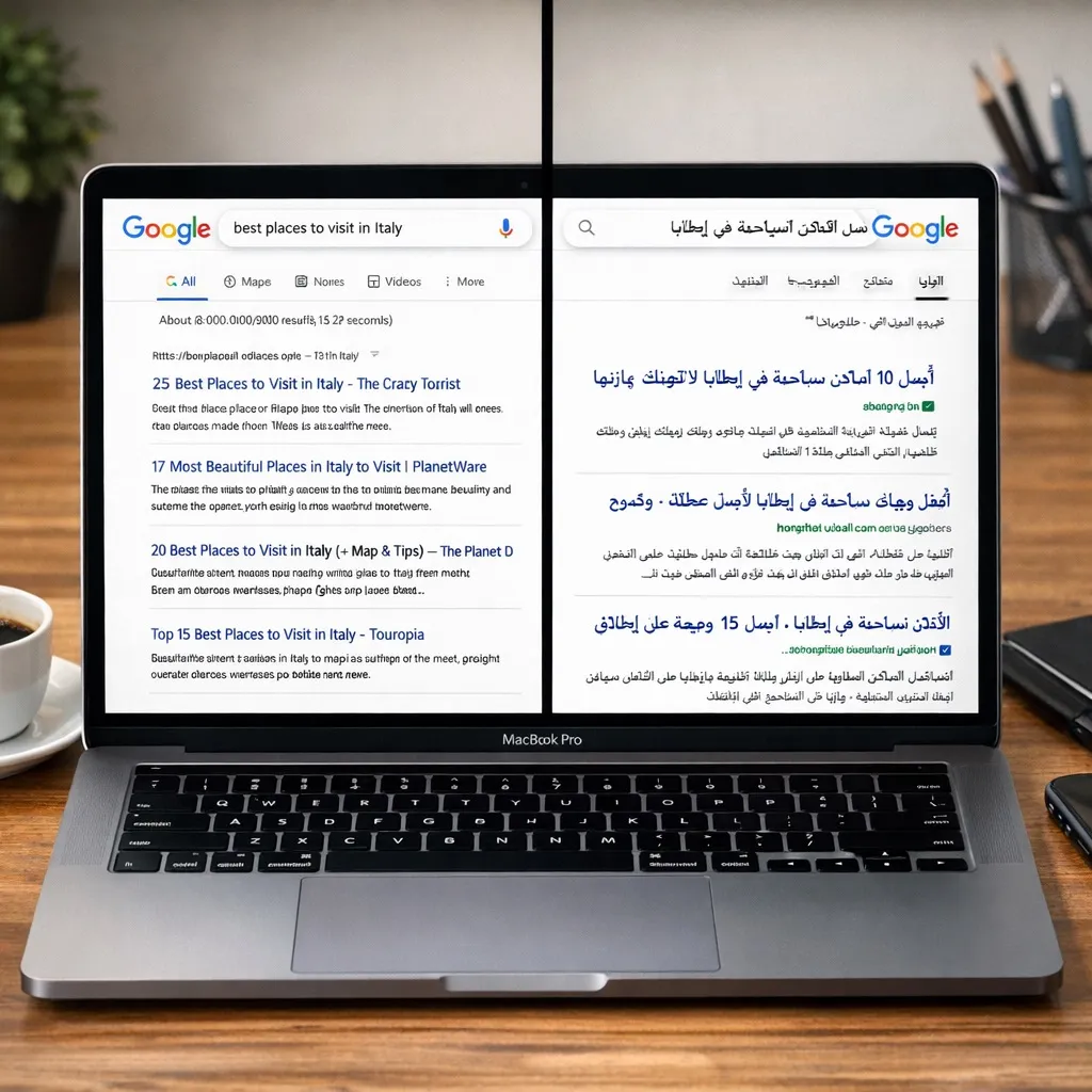 bilingual website seo muscat