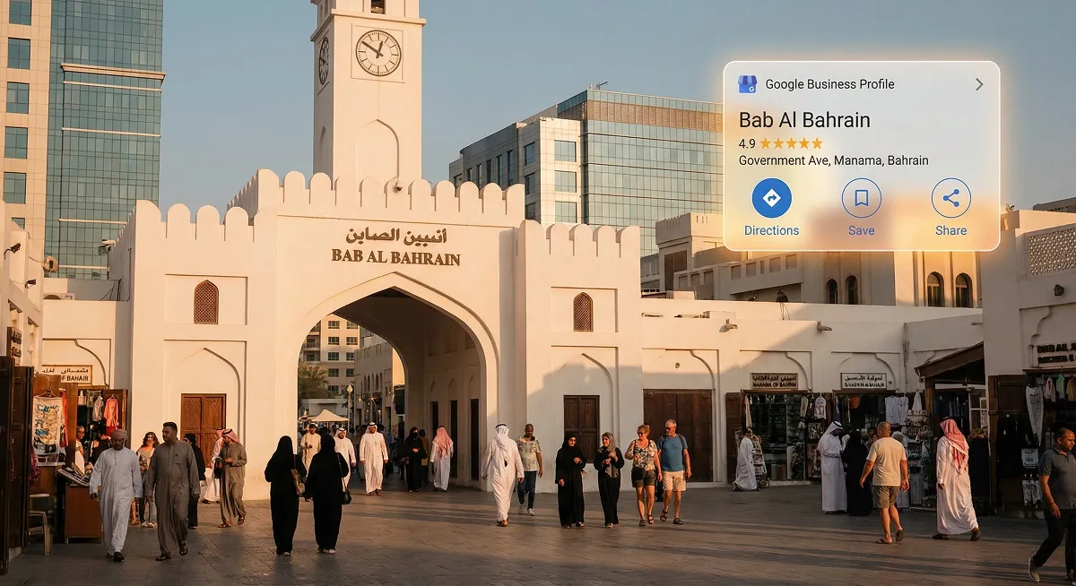 Google Business Profile setup and optimization services for businesses in Bahrain by SEOinGCC